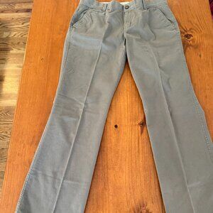 Perfect Boot Cut Old Navy Favorite Khakis - Olive - Size 8
